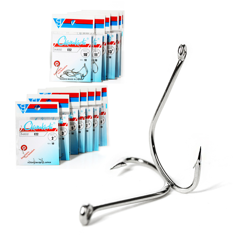 Fishing Hook Offset - Ckamakastu F22 Trắng Nước Mặn Hỗ
