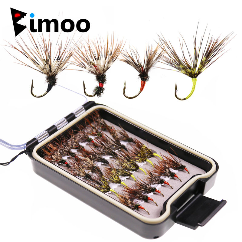 Fishing Hook Size - Bimoo 24 Cái/hộp Tenkara Bay Trong