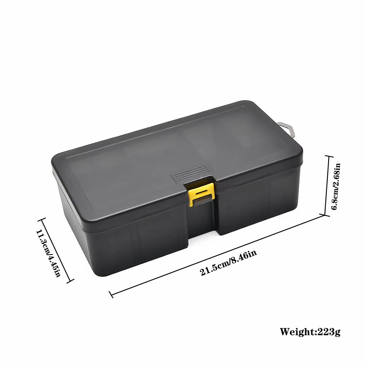 Fishing Hook Size - Fishing Tackle Box Large Capacity Fishing