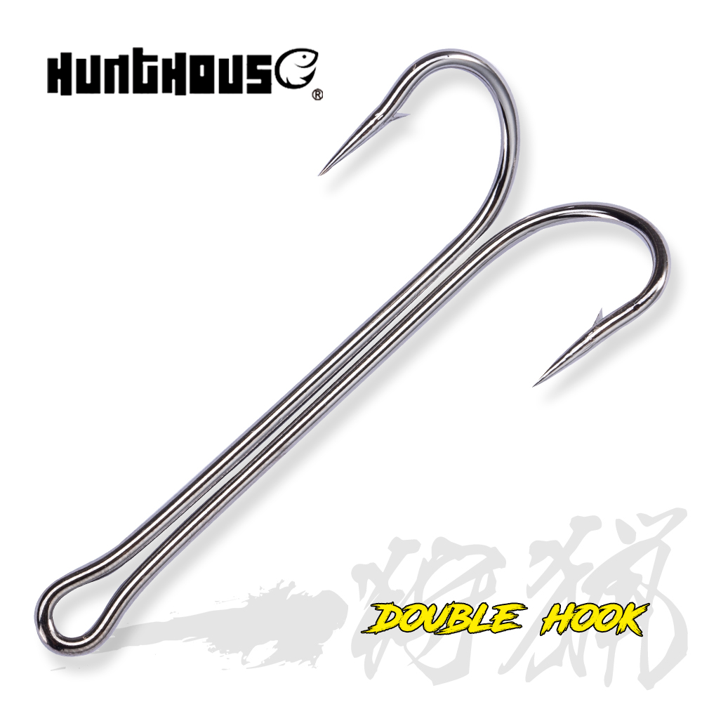 Hunthouse Móc Câu Cá 1/0 2/0 3 - đánh giá và giá Fishing Hook Barbless