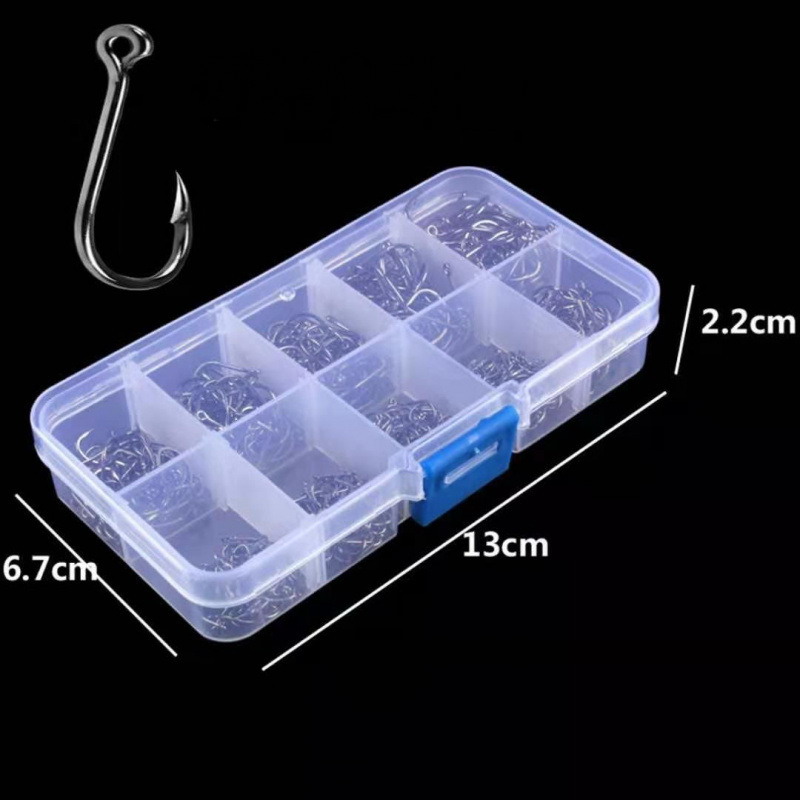 100-400pc/Box 3#-12# Carp Fish - đánh giá và giá Fishing Hook Circle