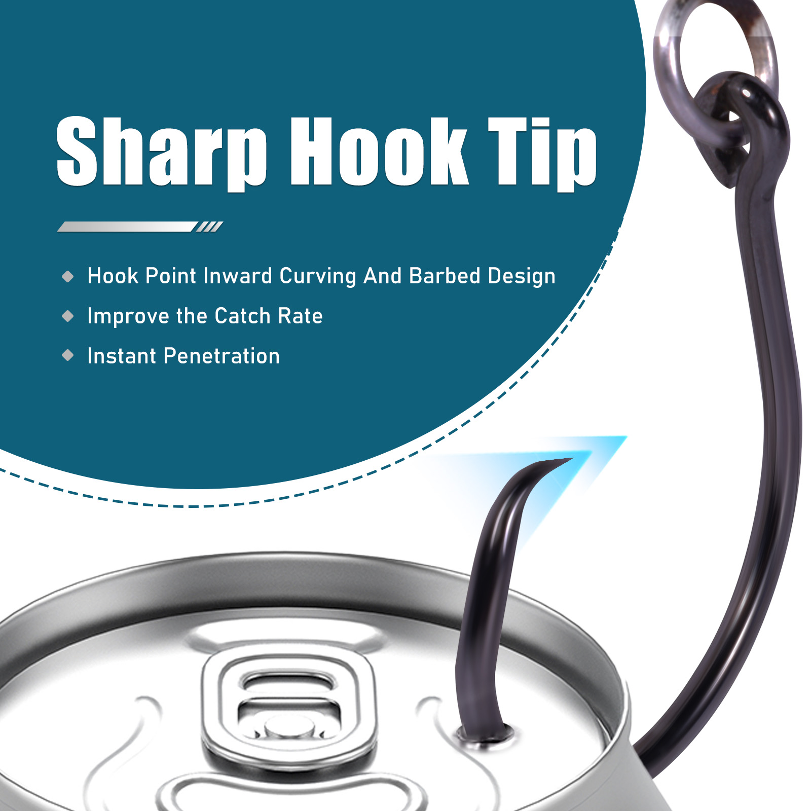 9KM Circle Hooks Fishing with  - đánh giá và giá Fishing Hook Circle