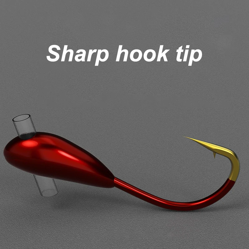 10/20 Mùa Đông Băng Móc Thép C - đánh giá và giá Fishing Hook Offset