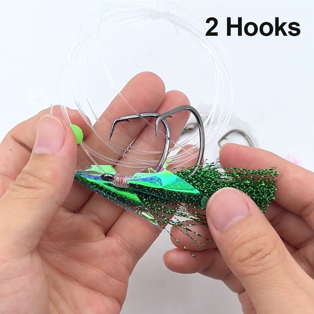 Bimoo 10packs Seawater Fishing - đánh giá và giá Fishing Hook Size