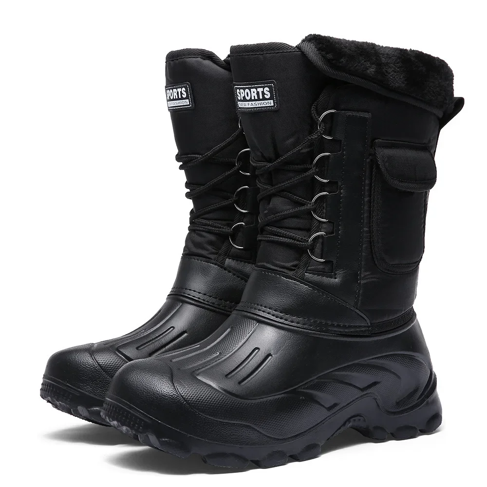Men Winter Snow Boots Outdoor  - đánh giá và giá Fishing Hook