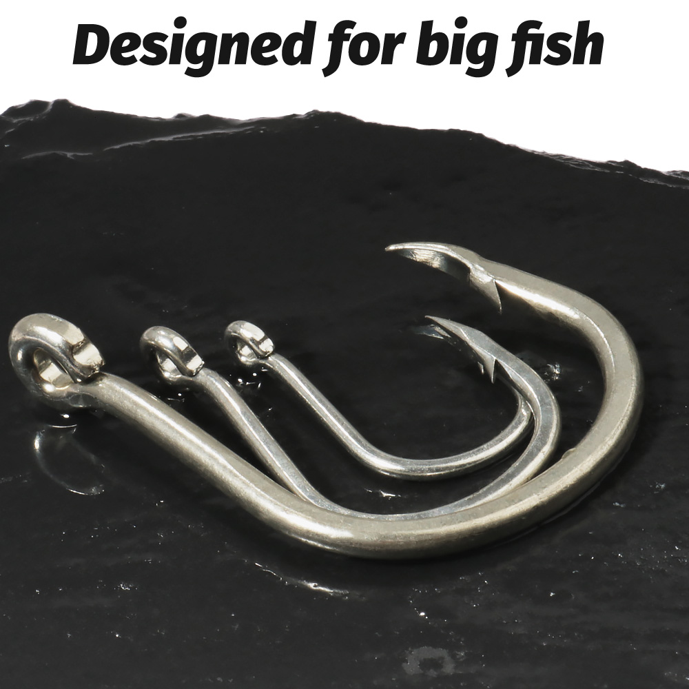 10PCS Big Fish Hook 1/0-7/0 Su - đánh giá và giá Fishing Hook Circle