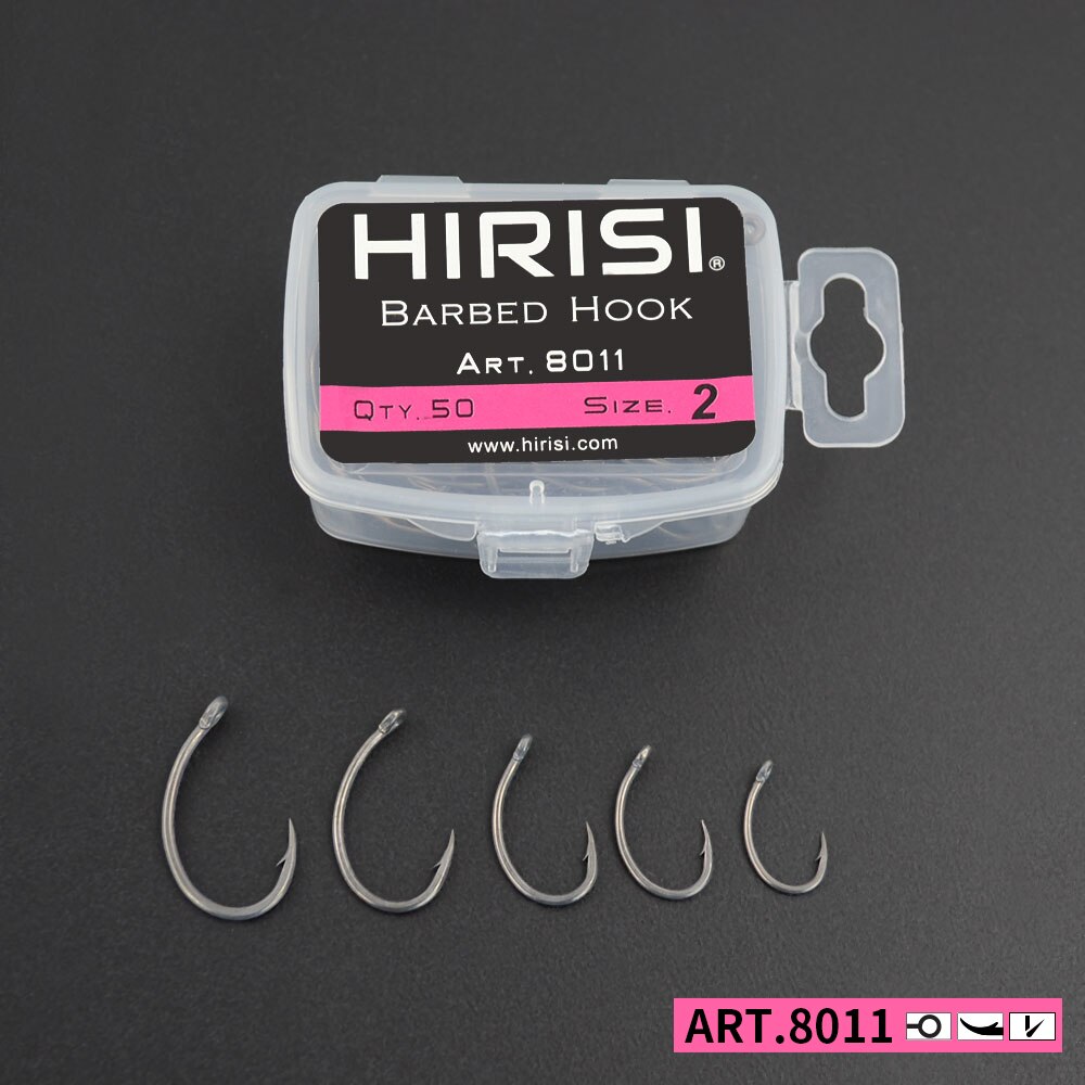 Hirisi Carp Fishing Hooks 50pc - đánh giá và giá Fishing Hook Circle