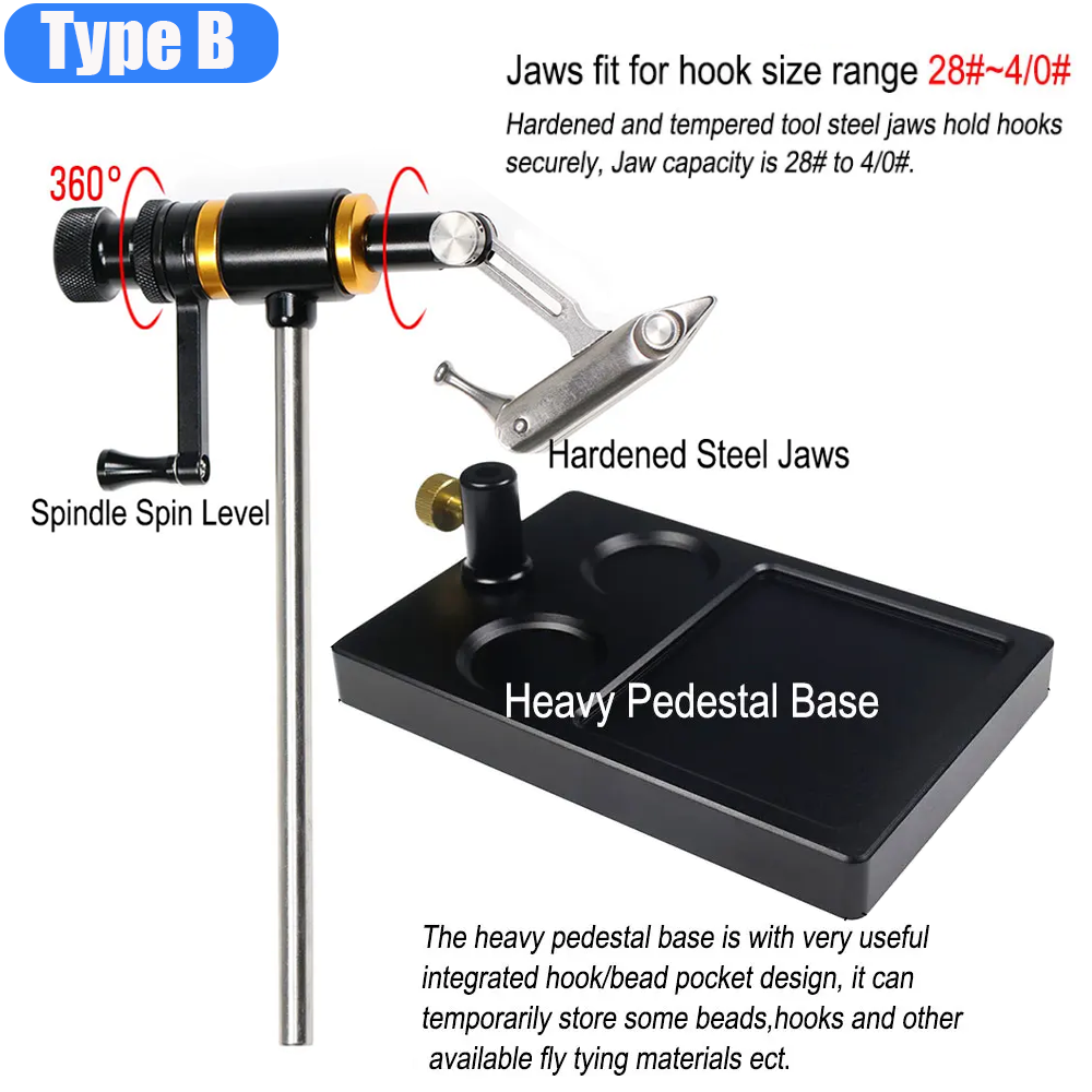 Wifreo 360° Rotation Fly Tying - đánh giá và giá Fishing Hook Jig