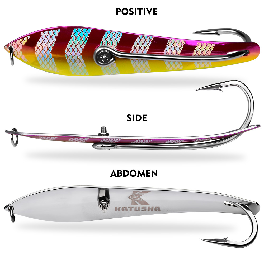 PROBEROS New 6-Color Single-Ho - đánh giá và giá Fishing Hook Size