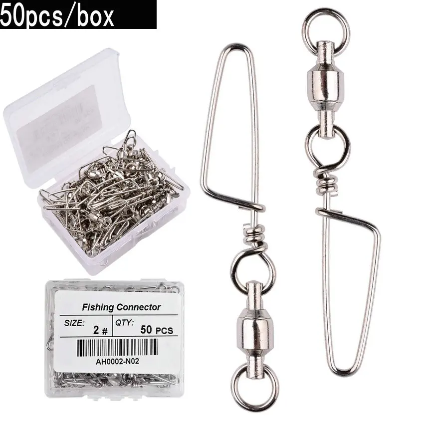Bộ 50 Câu Cá Bi Xoay Với Coast - đánh giá và giá Fishing Hook Stainless Steel